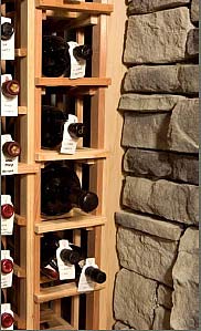 Individual bottle bins